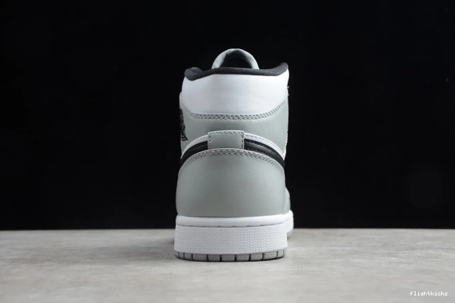 Grey Mid 1 Smoke Jordan AIR 554724-092 Light 0921